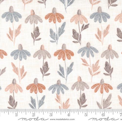 MODA Chirp Daisy Field - 39031-11 Cloud - Cotton Fabric