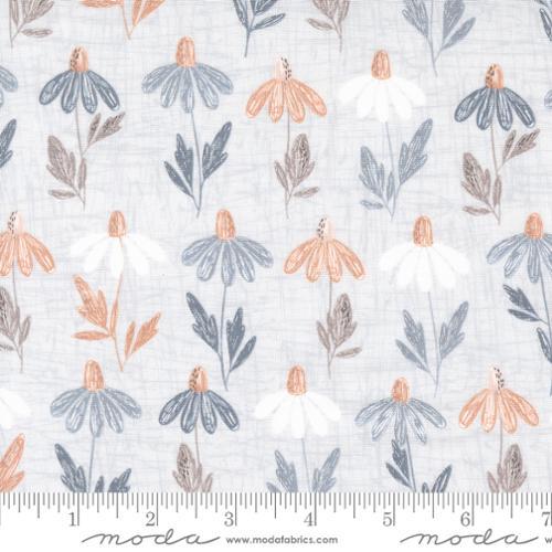 MODA Chirp Daisy Field - 39031-29 Mist - Cotton Fabric