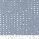 MODA Chirp Dots And Circles - 39038-20 Raincloud - Cotton Fabric