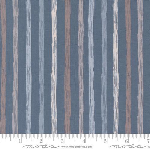 MODA Chirp Just Stripes - 39037-22 Twilight - Cotton Fabric