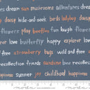 MODA Chirp Recollections - 39036-22 Twilight - Cotton Fabric