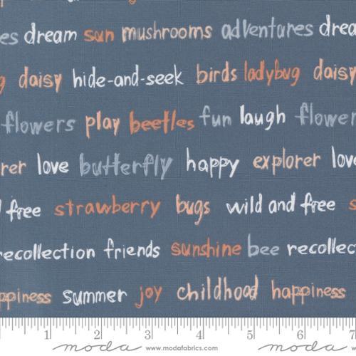 MODA Chirp Recollections - 39036-22 Twilight - Cotton Fabric