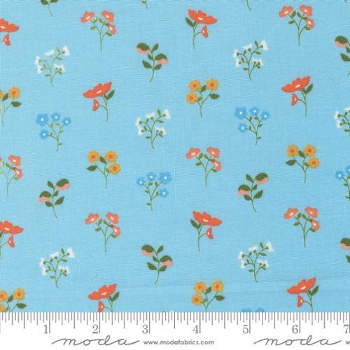 MODA Dainty Meadow - 31741-22 Sky - Cotton Fabric