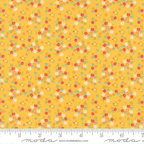 MODA Delightfully Yours - 37705-12 Buttercup - Cotton Fabric