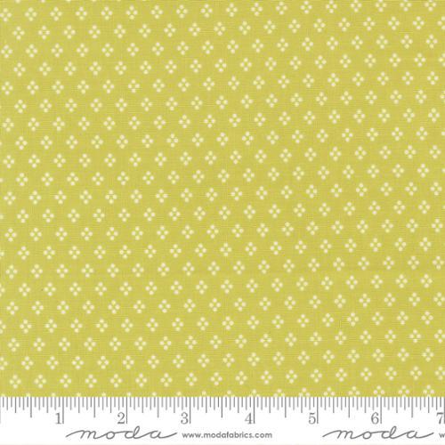 MODA Delightfully Yours - 37707-14 Chartreuse - Cotton Fabric