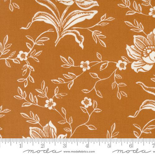 MODA Denim Daisies - 35380-15 Nutmeg - Cotton Fabric