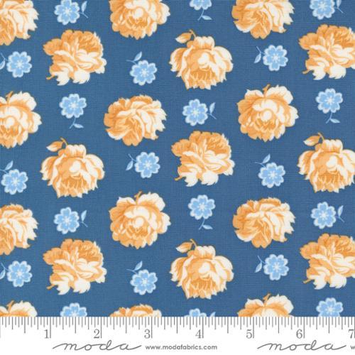 MODA Denim Daisies - 35382-17 Denim - Cotton Fabric