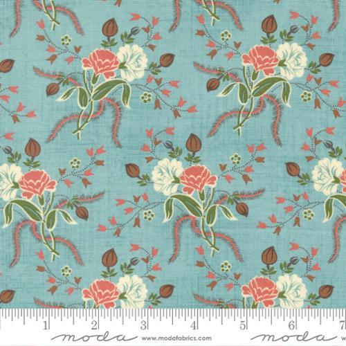 MODA Dinah's Delight - 31670-16 Robin's Egg - Cotton Fabric
