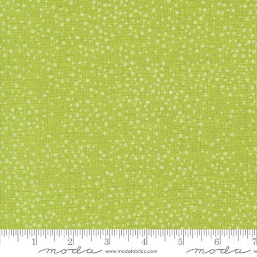 MODA Dotty Thatched - 48715-214 Lime - Cotton Fabric