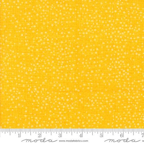 MODA Dotty Thatched - 48715-227 Sunshine - Cotton Fabric