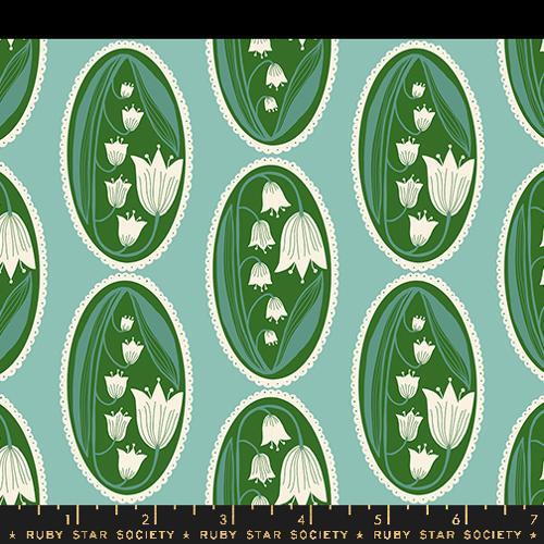 MODA Endpaper - RS6042-14 Water - Cotton Fabric