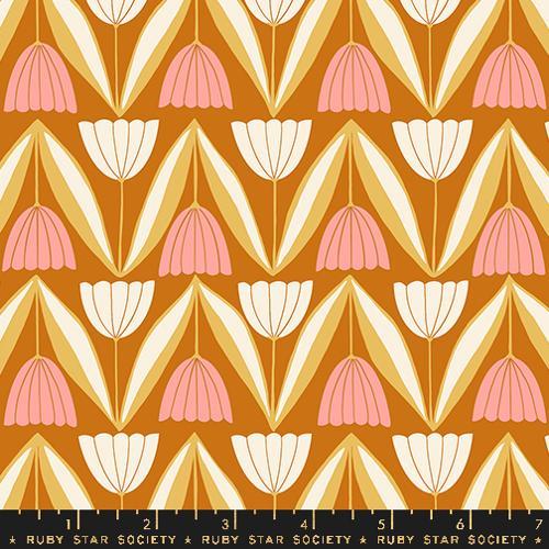 MODA Endpaper - RS6043-14 Saddle - Cotton Fabric