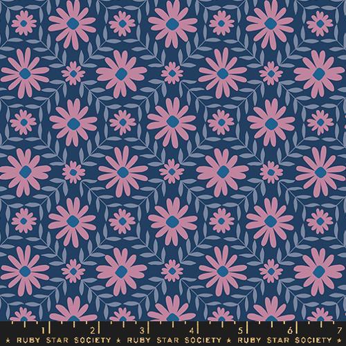 MODA Endpaper - RS6044-17 Bluebell - Cotton Fabric