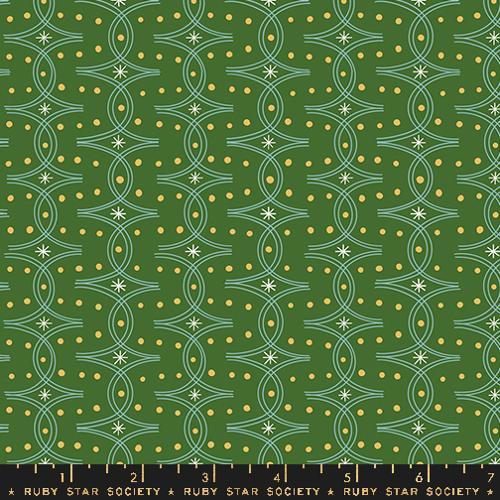 MODA Endpaper - RS6045-12 Sarah Green - Cotton Fabric