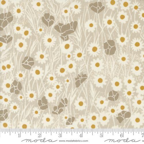 MODA Field Of Flowers - 3312-12 Flax - Cotton Fabric