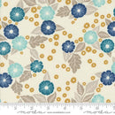 MODA Field Of Flowers - 3313-11 Porcelain - Cotton Fabric