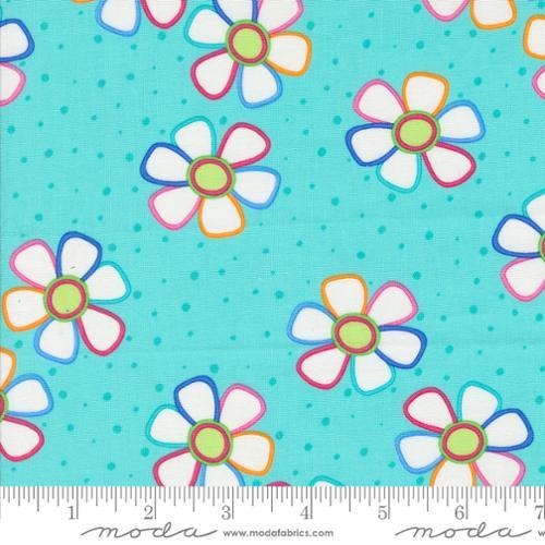 MODA Fiesta - 22471-23 Aqua - Cotton Fabric