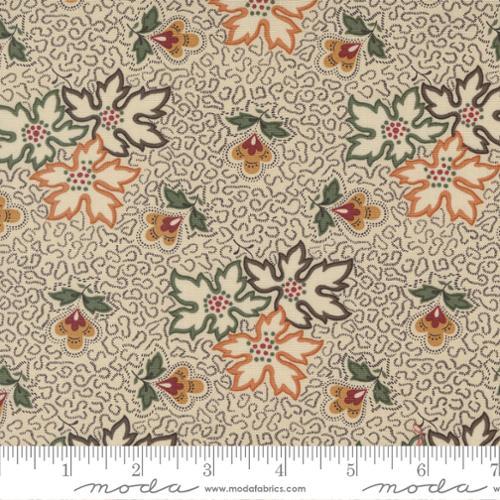 MODA Fluttering Leaves - 9730-11 Beechwood - Cotton Fabric