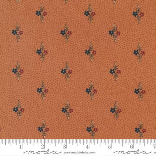 MODA Fluttering Leaves - 9733-17 Bittersweet - Cotton Fabric