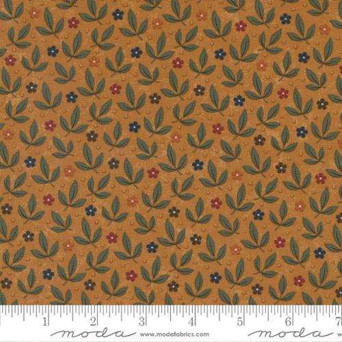 MODA Fluttering Leaves - 9734-12 Golden Oak - Cotton Fabric