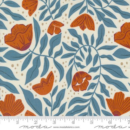 MODA Folk Lore - 45602-11 EGGSHELL - Cotton Fabric