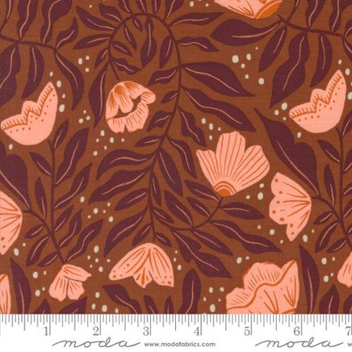 MODA Folk Lore - 45602-15 RUST - Cotton Fabric