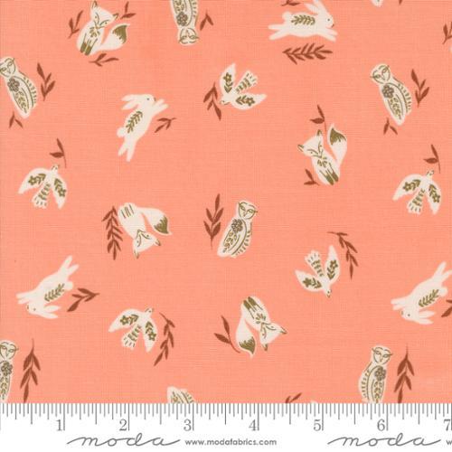 MODA Folk Lore - 45603-18 PEACH BLOSSOM - Cotton Fabric