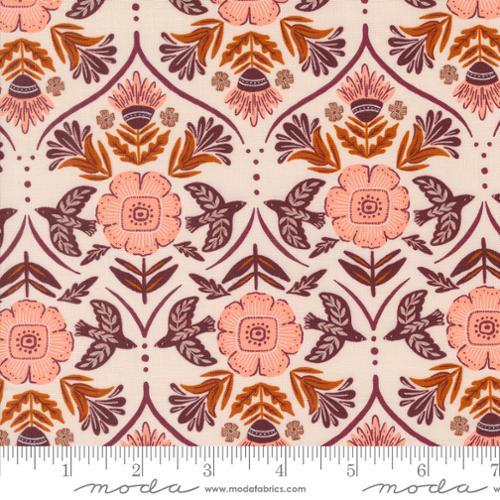 MODA Folk Lore - 45604-17 PALE PINK - Cotton Fabric