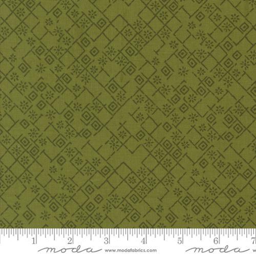 MODA Foraged Found & Hand Me Down - 45635-21 Fern - Cotton Fabric