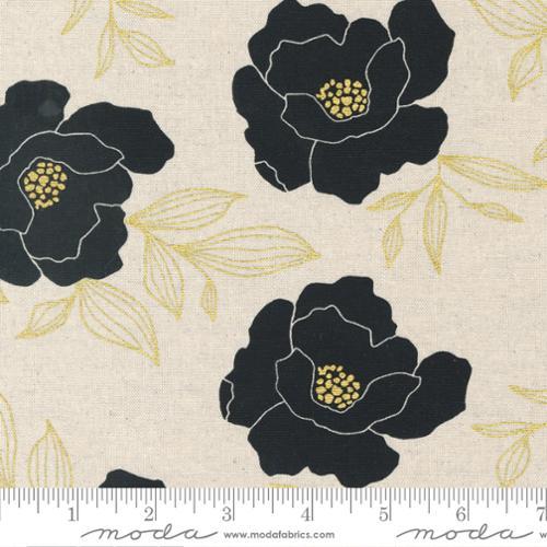 MODA Gilded Mochi Linen - 11530-15LM Paper Gold - Cotton Fabric