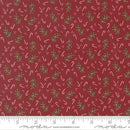 MODA Gingerbread Lane - 26157-18 Cranberry - Cotton Fabric