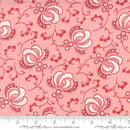 MODA Hollyhocks & Roses - 3051-15 Carnation Pink - Cotton Fabric
