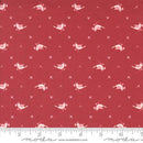 MODA Hollyhocks & Roses - 3053-15 Geranium Red - Cotton Fabric