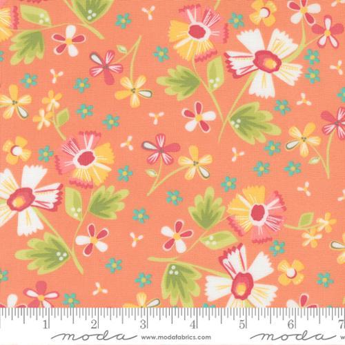 MODA In The Garden - 29230-15 Coral - Cotton Fabric