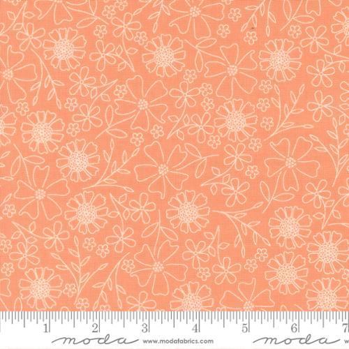 MODA In The Garden - 29231-35 Coral - Cotton Fabric