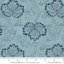 MODA Indigo Blooming - 48091-12 Water - Cotton Fabric