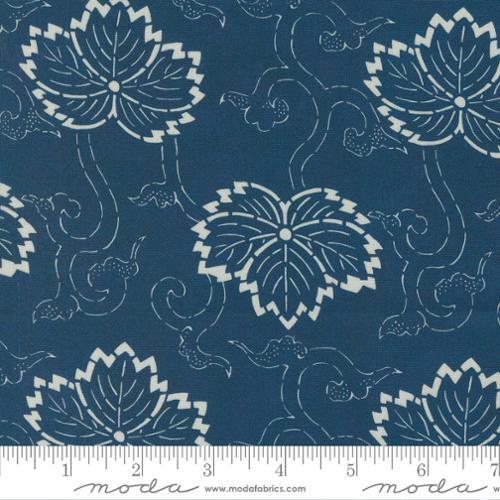 MODA Indigo Blooming - 48091-13 Navy - Cotton Fabric