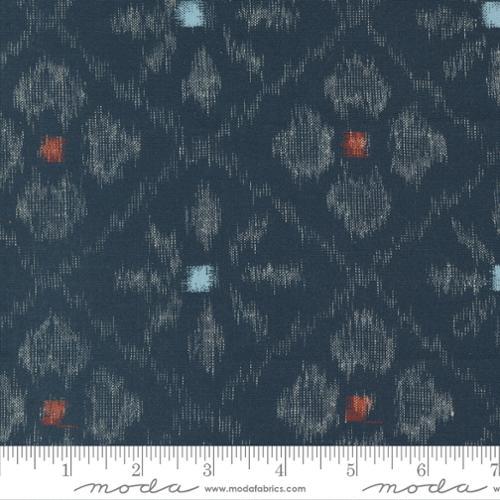 MODA Indigo Blooming - 48092-15 Midnight - Cotton Fabric
