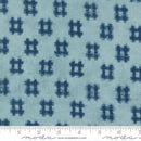 MODA Indigo Blooming - 48093-13 Water - Cotton Fabric