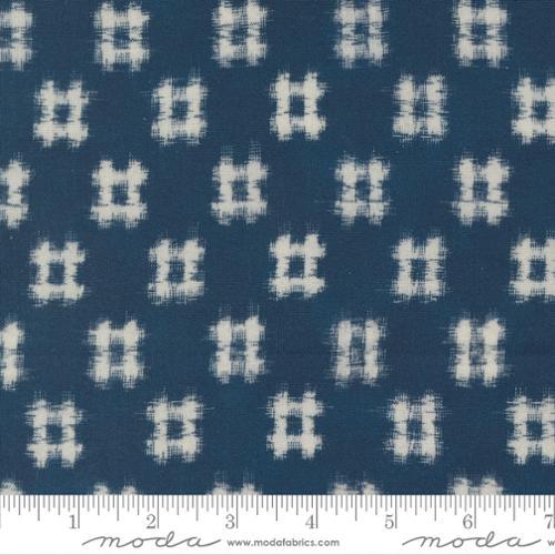 MODA Indigo Blooming - 48093-16 Navy - Cotton Fabric