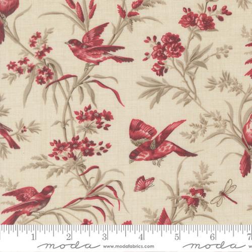 MODA Joie De Vivre - 13983-11 Pearl - Cotton Fabric
