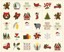 MODA Joyful Gatherings II Panel - 49302-11 Cloud - Cotton Fabric