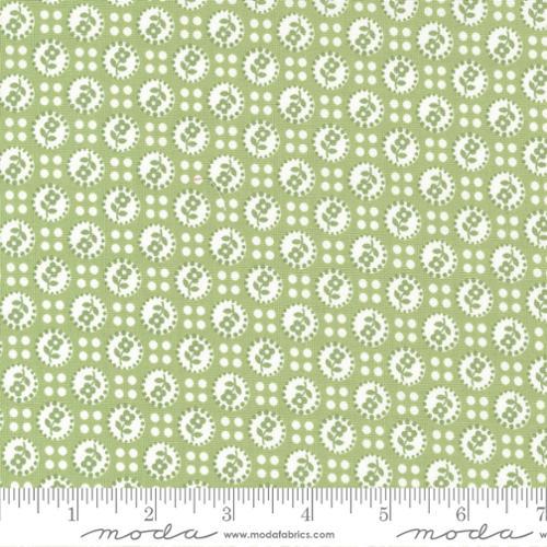 MODA Lighthearted Sweet - 55292-19 Green - Cotton Fabric