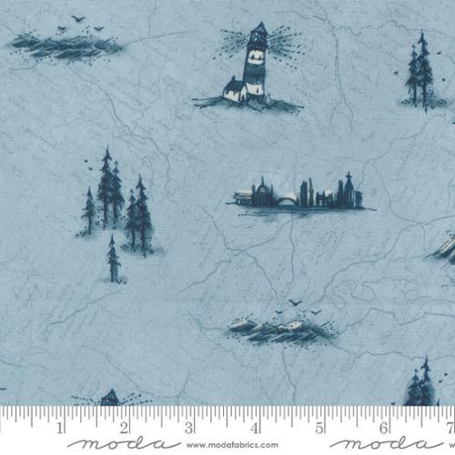 MODA Longshore Bucket List - 24610-13 Day - Cotton Fabric
