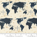 MODA Longshore Seafarers Way - 24611-11 Flag - Cotton Fabric