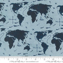 MODA Longshore Seafarers Way - 24611-13 Day - Cotton Fabric