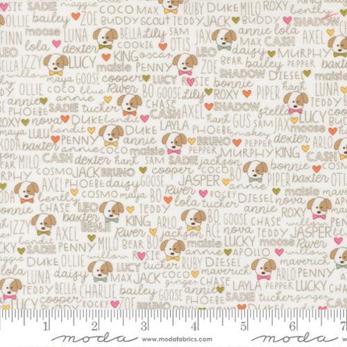 MODA Lucky Buddies - 55702-11 Cloud - Cotton Fabric