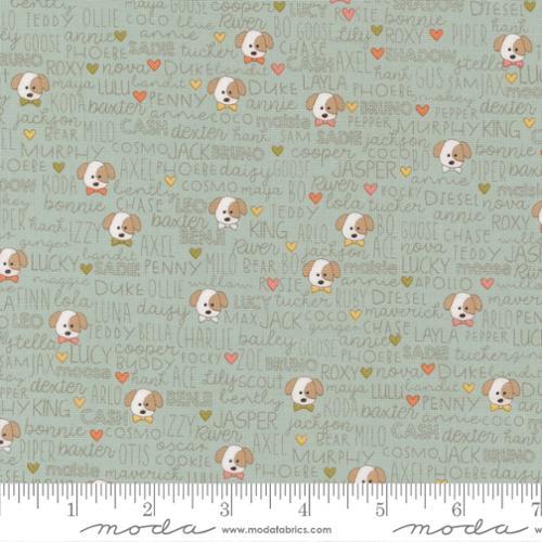 MODA Lucky Buddies - 55702-12 Sky - Cotton Fabric