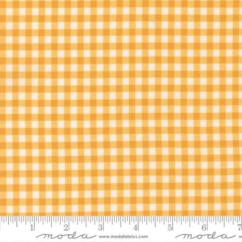 MODA Lucky Gingham - 55707-14 Sun - Cotton Fabric