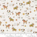 MODA Lucky Puppy Parade - 55700-11 Cloud - Cotton Fabric